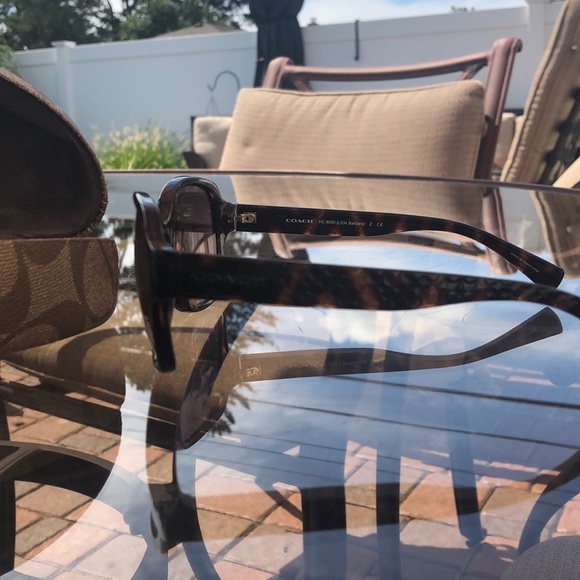 Coach Sunglasses - Dark Tortoise - Picture 3 of 6